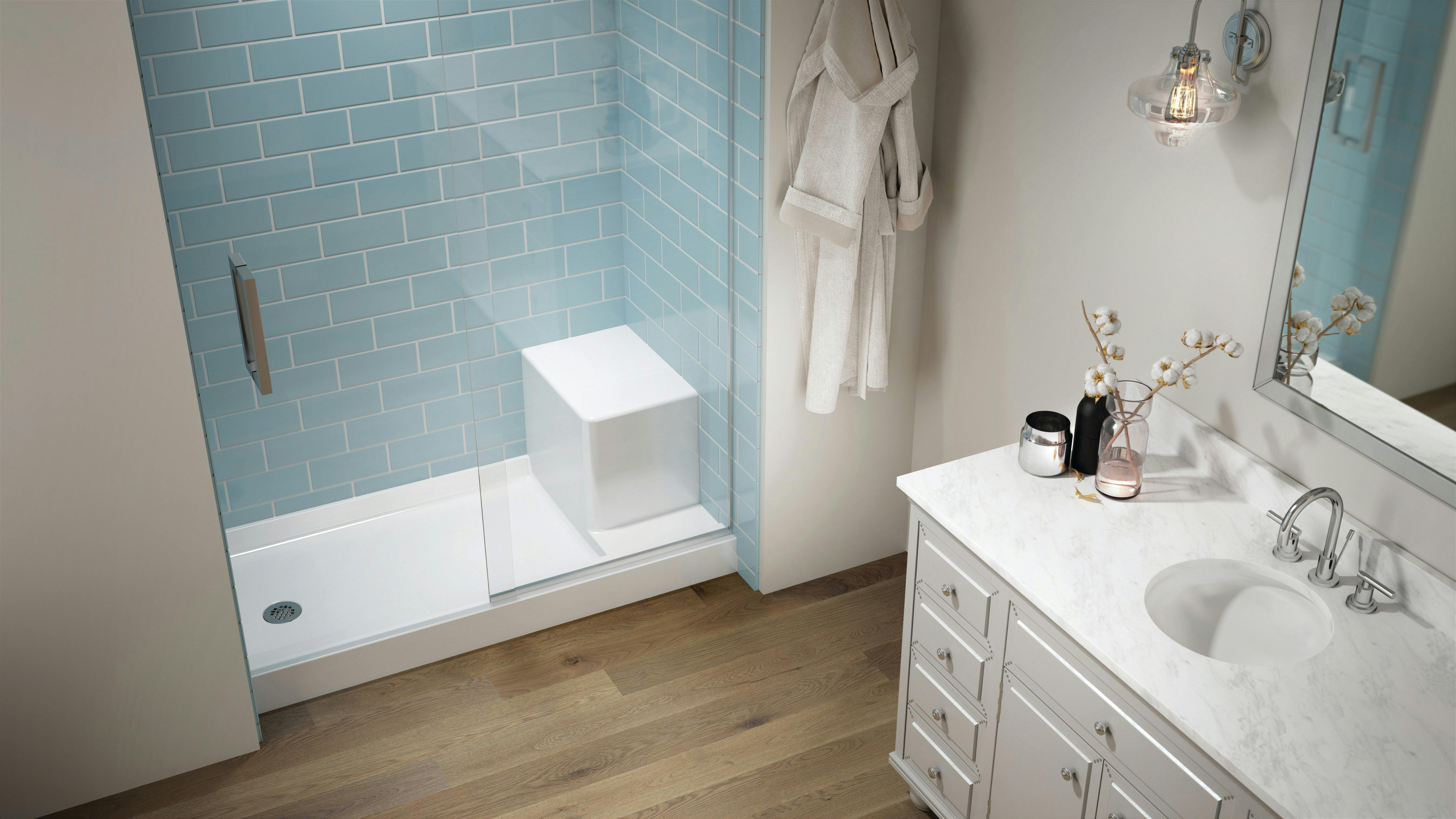 Catalina® Seated Shower Base