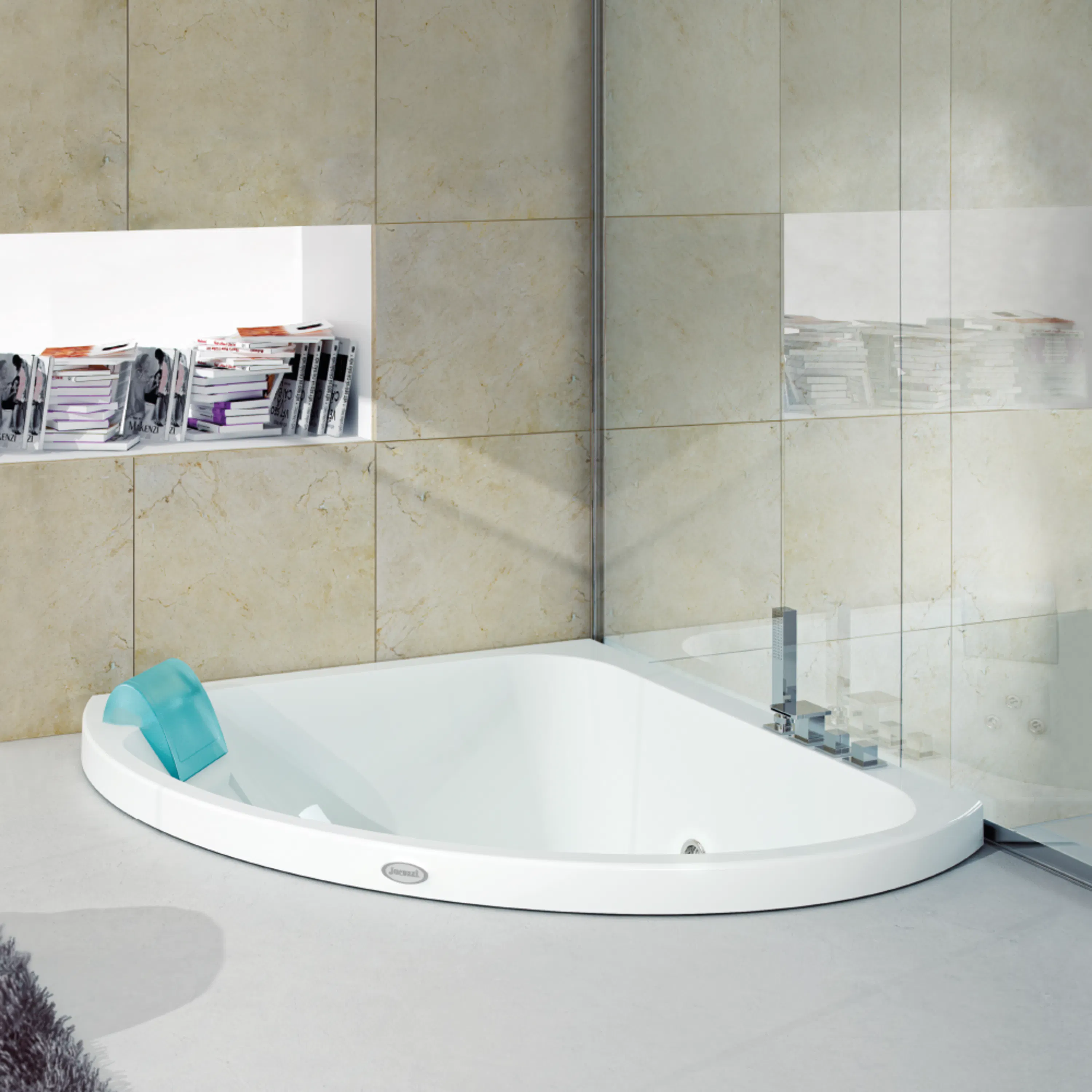 Vasca Idromassaggio Aquasoul Corner 140