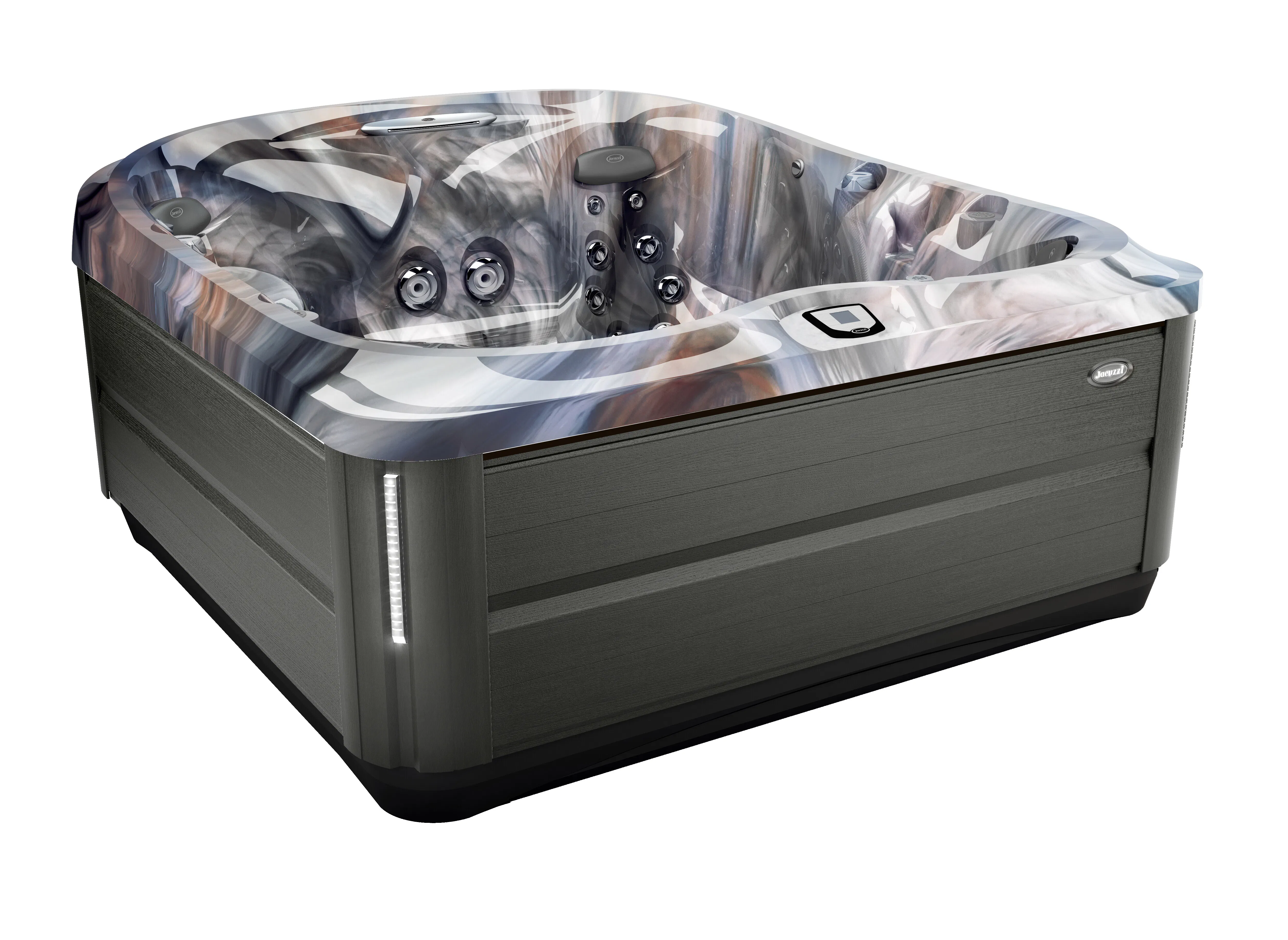 J-475™ Large Designer Hot Tub with Lounge Seat | Jacuzzi®