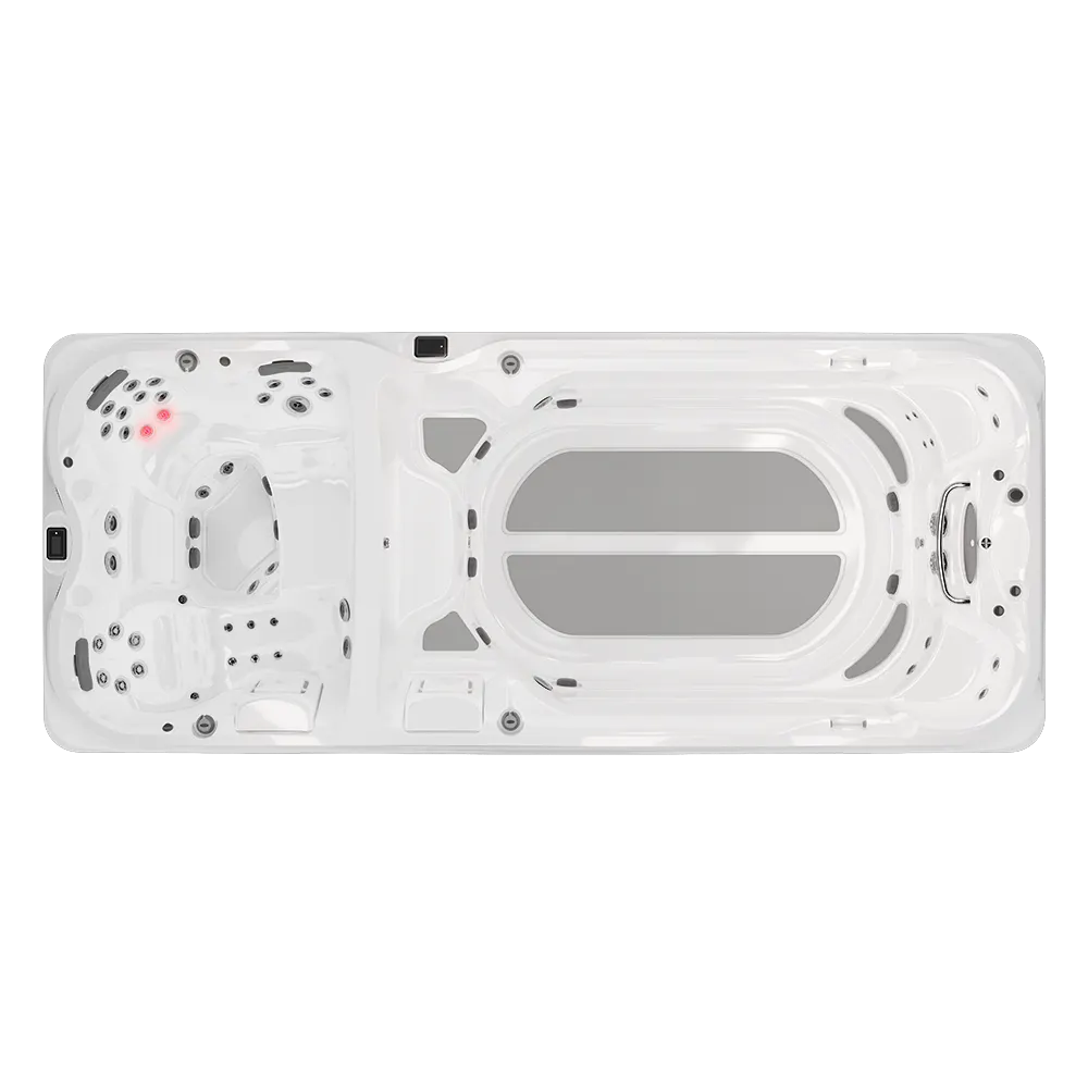 J-19 Dual Temp PowerActive&trade;: Dual Swim Spa e Spa Idromassaggio