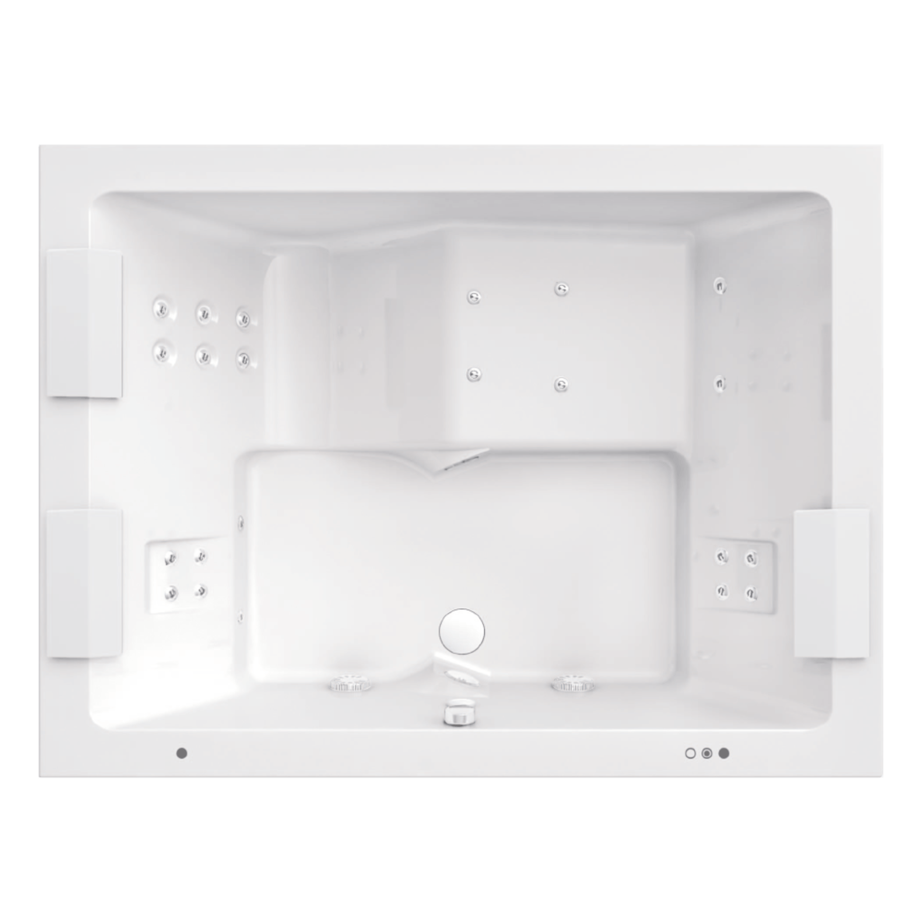 Sharp Extra Große Whirlpool Badewanne