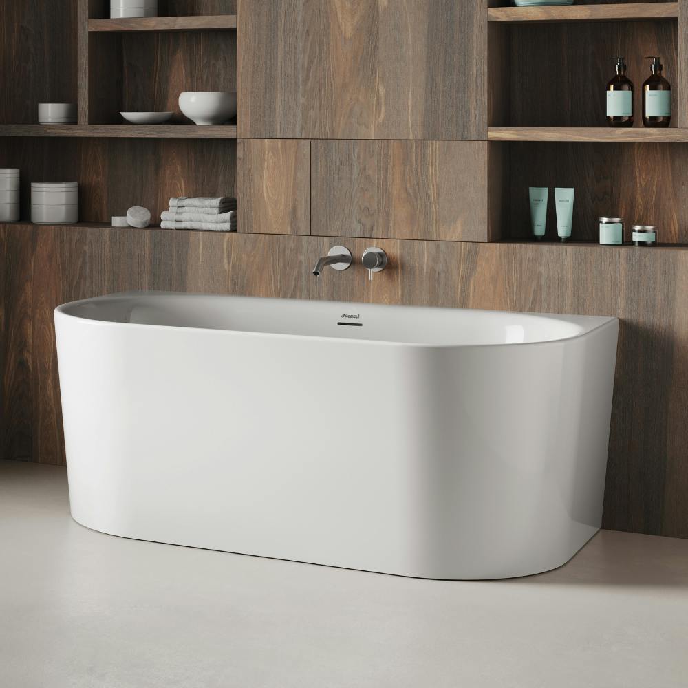 Dalma: Banheira Angular para Canto da Parede