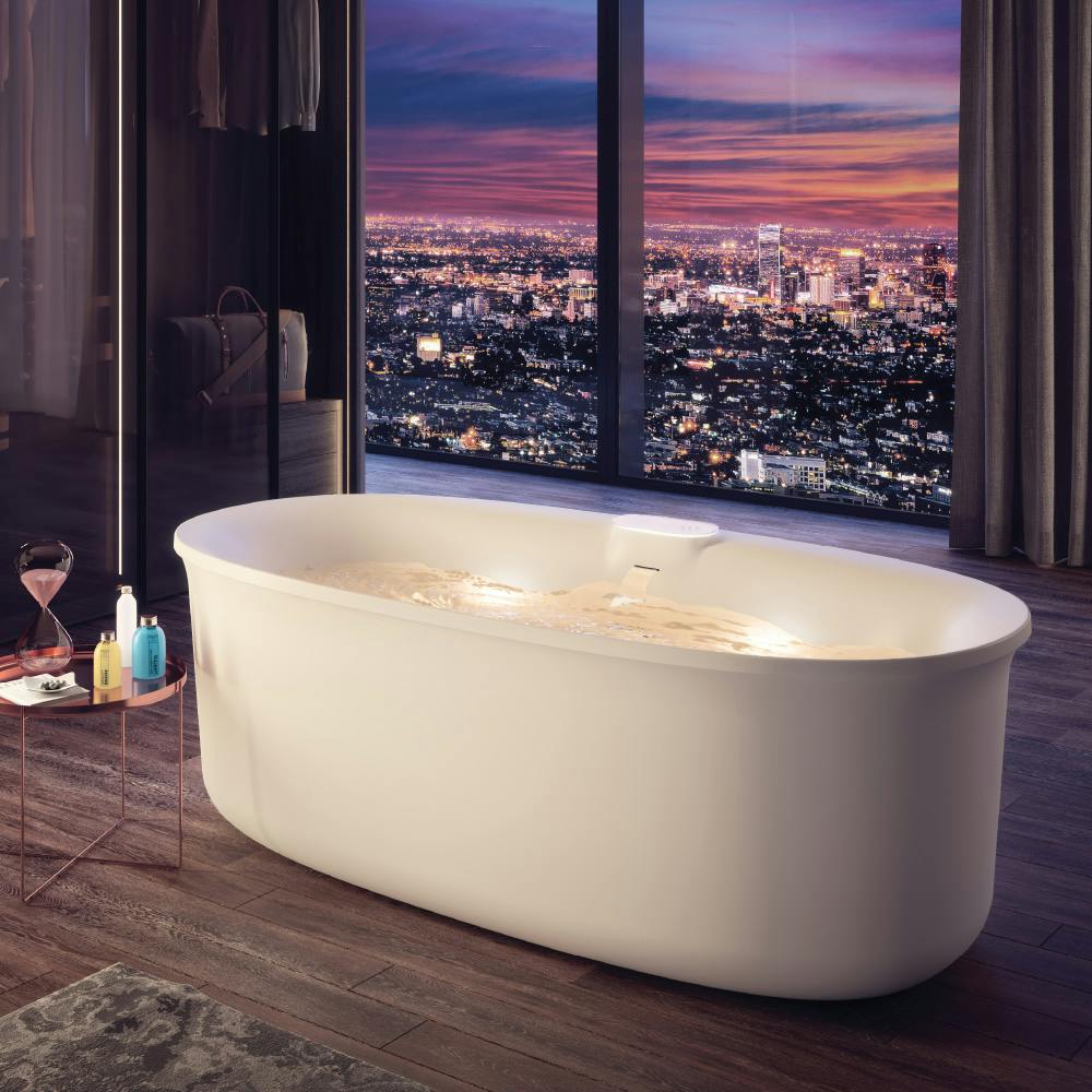 ARGA® Whirlpoolwanne mit Swirlpool® Technologie, 175x85