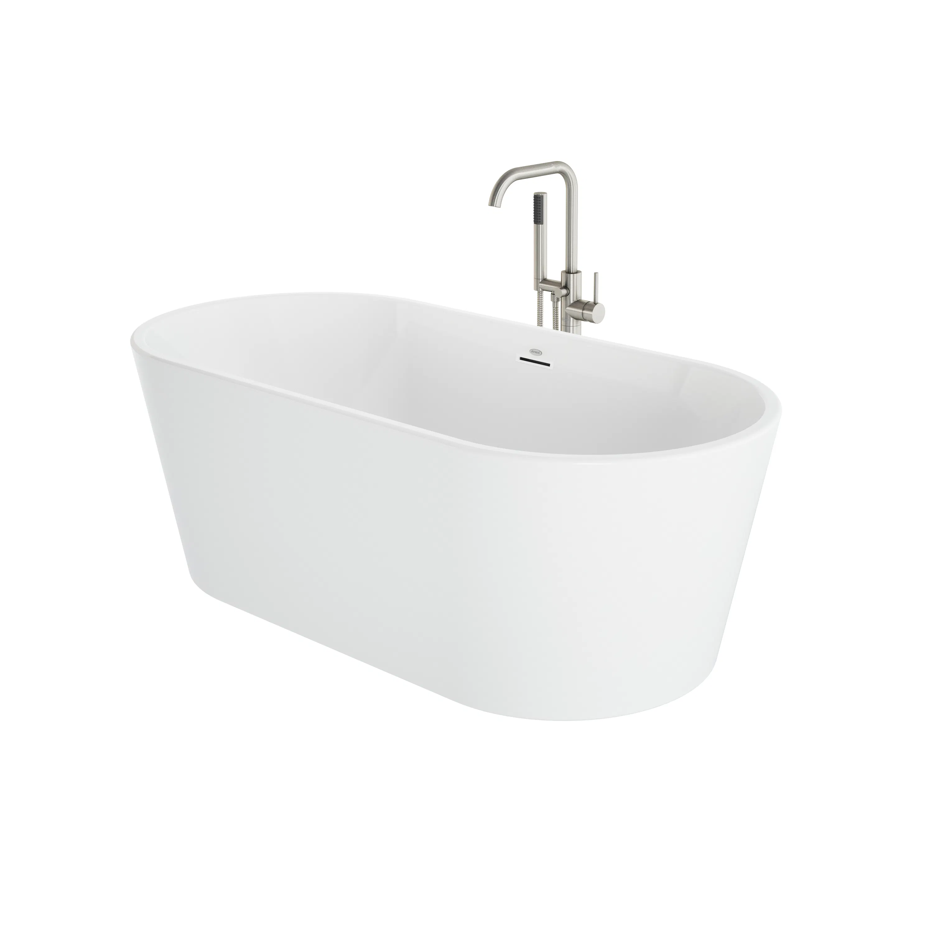 Jacuzzi Celeste 70-Inch Freestanding Ergonomic Soaking Tub [JCEF7032BCXXXXW/G] (SAK50243)