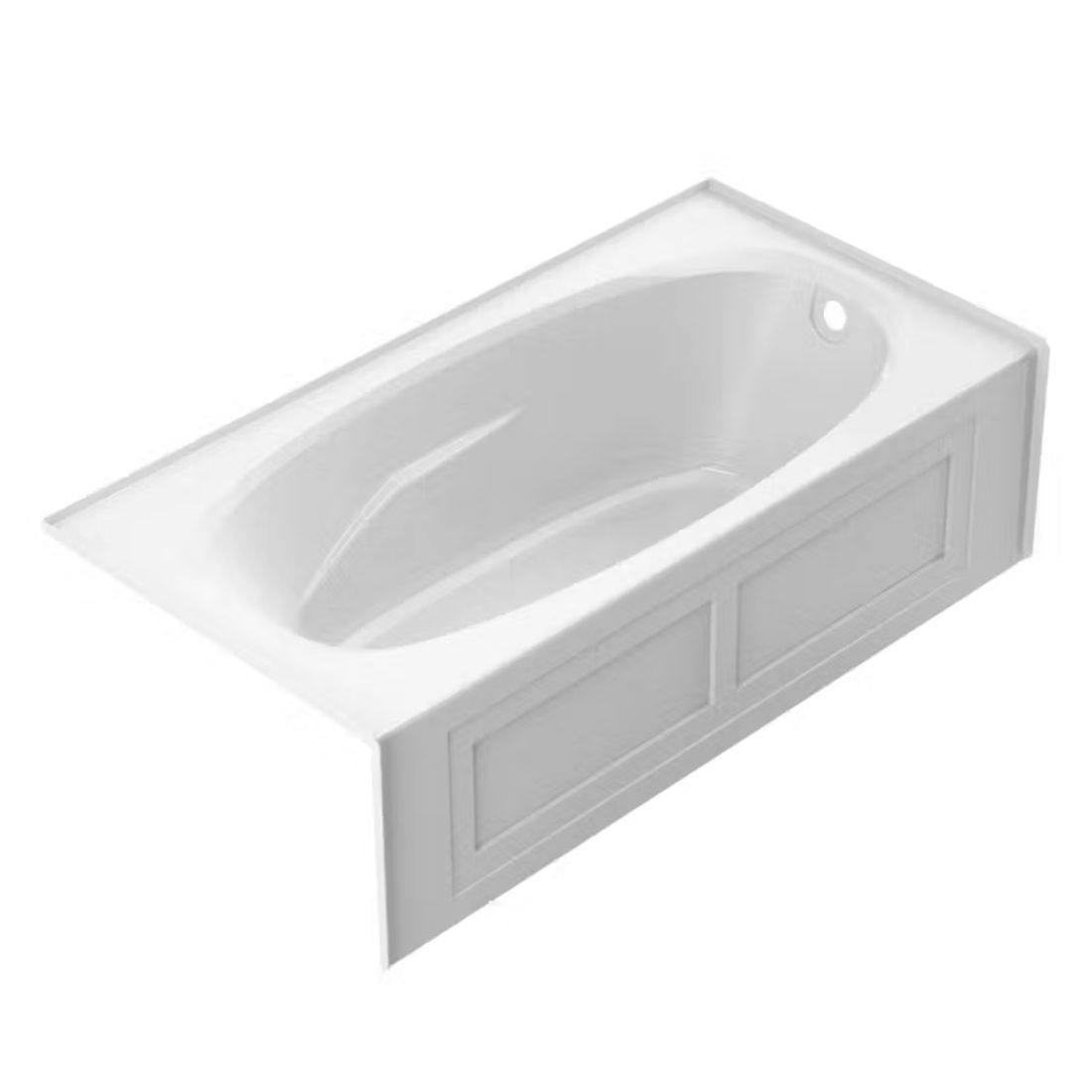 AMIGA® 7236 Skirted Bath RH White