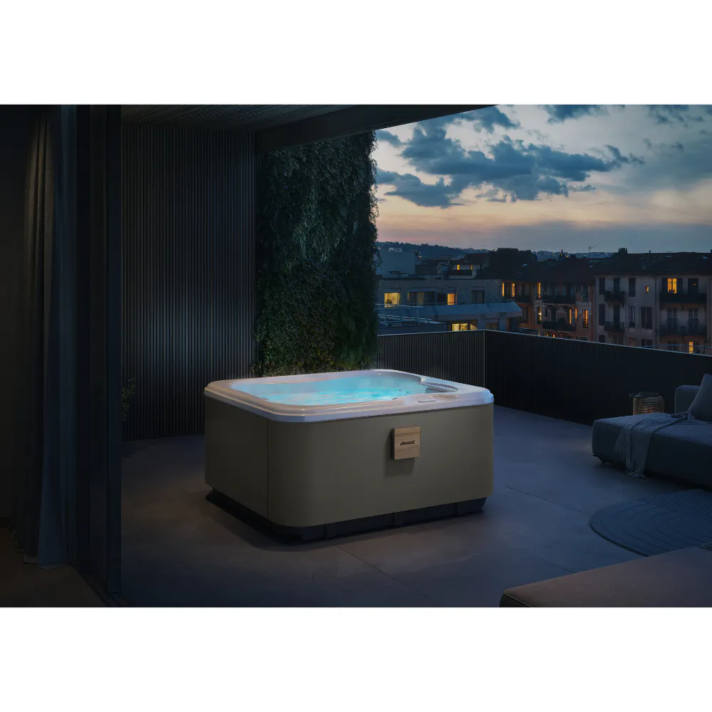 LODGE+ S: kompakt Whirlpool Spa für den häufigen einsatz im hospitality-bereich