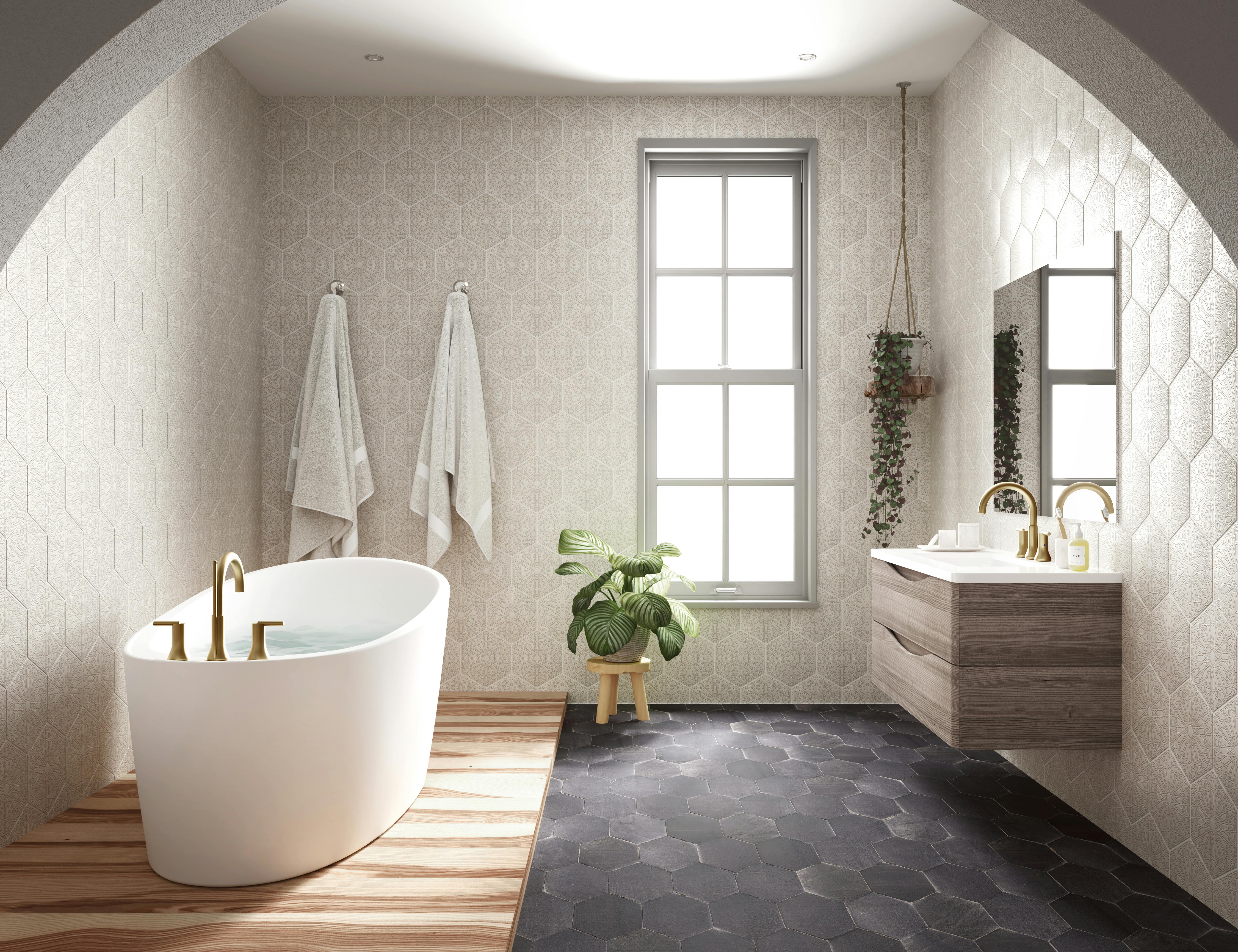 Bria&trade; Freestanding Bath