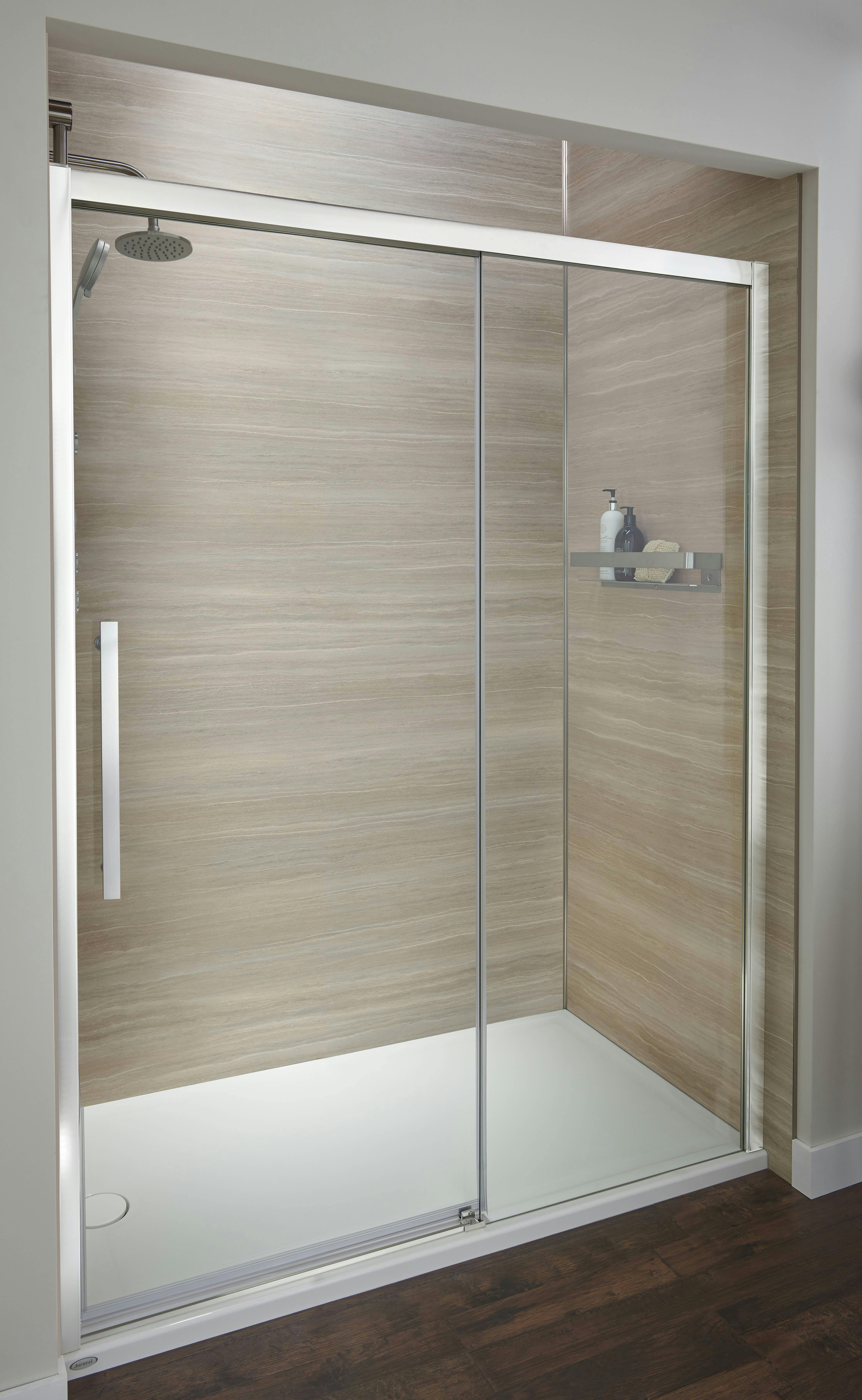 Jacuzzi® Semi-Frameless Matte Black 48