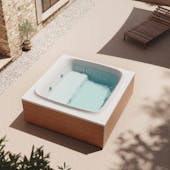 Skylounge®: Kompakte Whirlpool Badewanne für Draußen