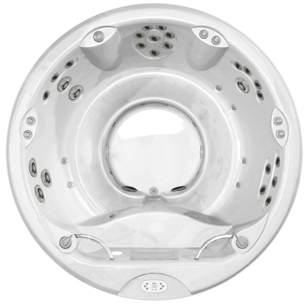 Alimia: большой спа-бассейн круглой формы для пар и небольших семей