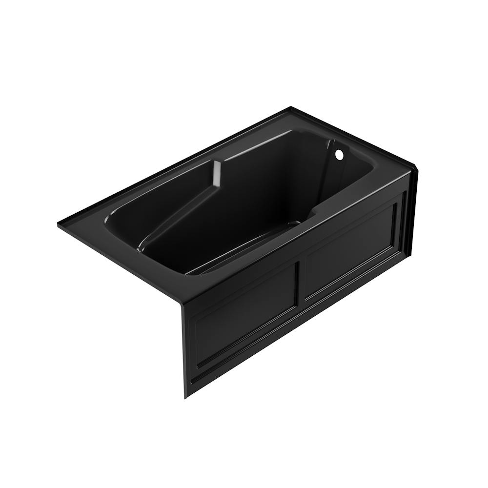 CETRA® 6036 Skirted 2-Panel Bath LH Black
