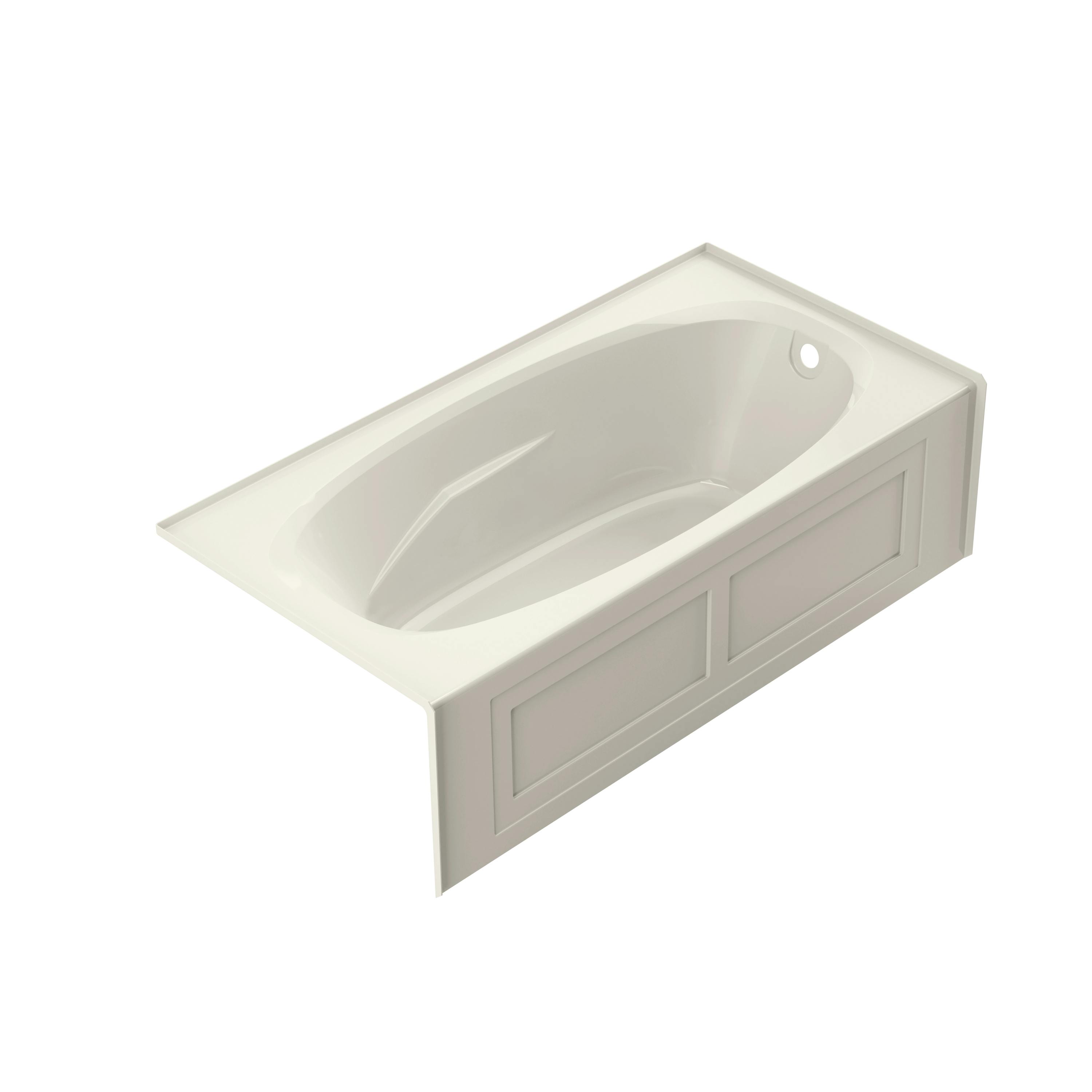 AMIGA® 7236 Skirted Bath LH Oyster