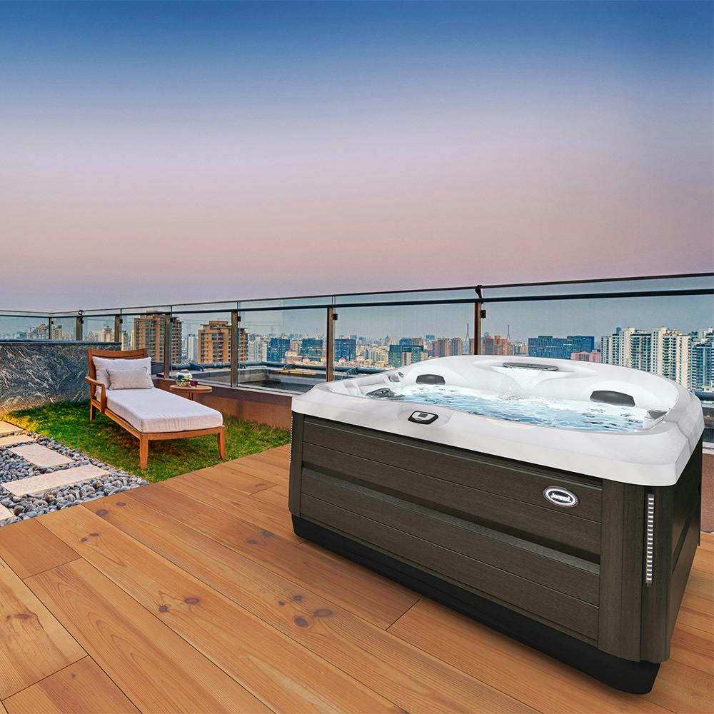 J-475™ Large Designer Hot Tub with Lounge Seat | Jacuzzi.com