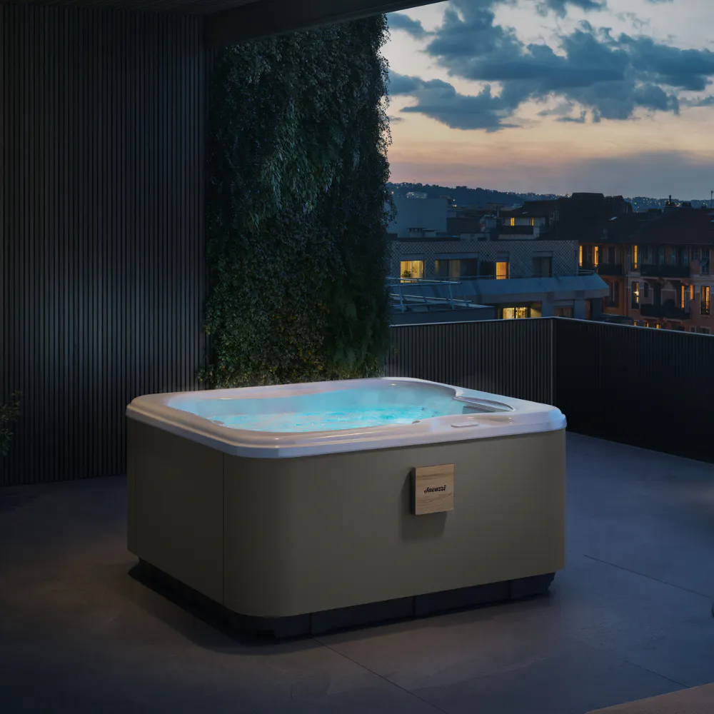 LODGE+ S: kompakt Whirlpool Spa für den häufigen einsatz im hospitality-bereich