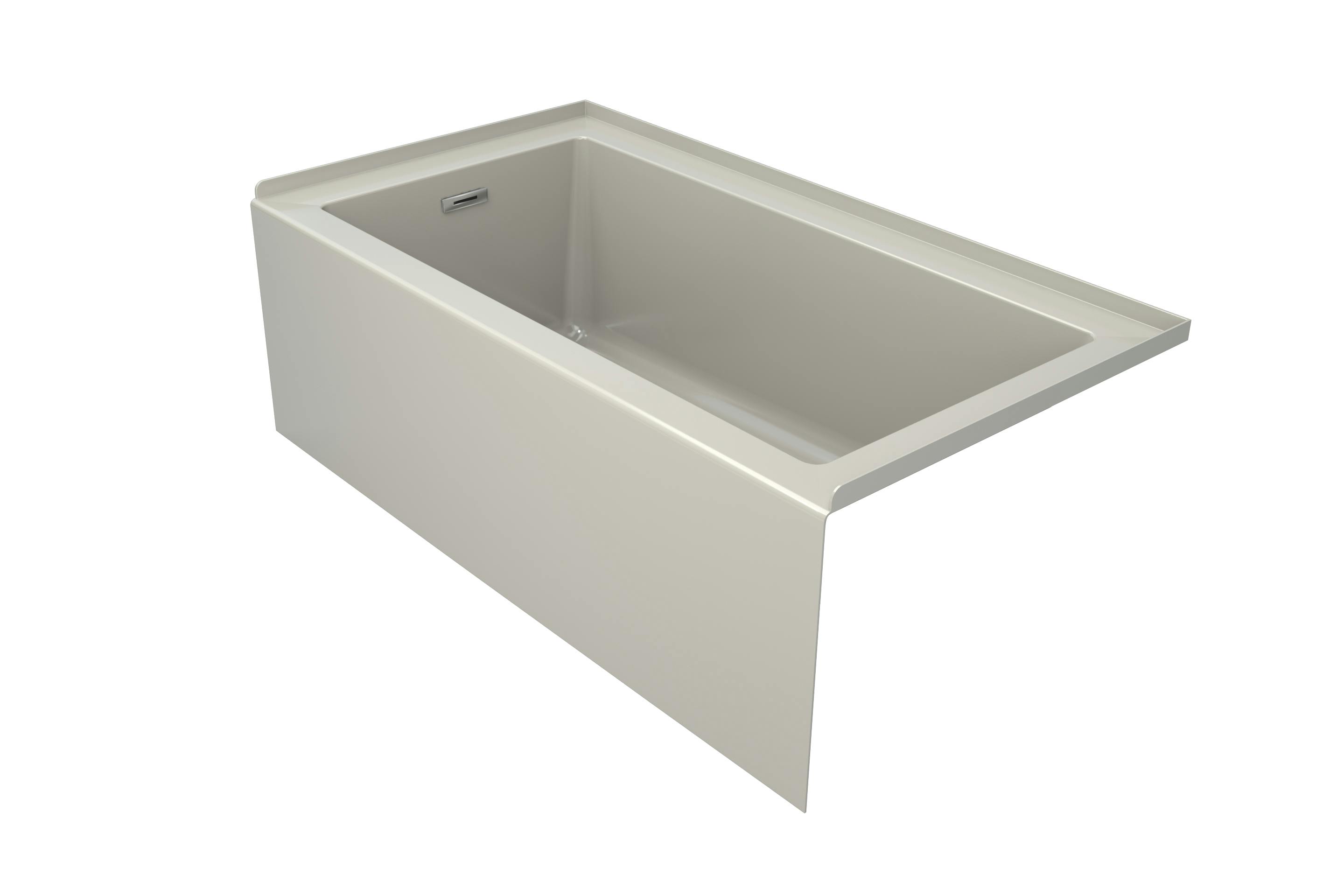 LINEA® 6036 Skirted Soaking Bath RH Oyster