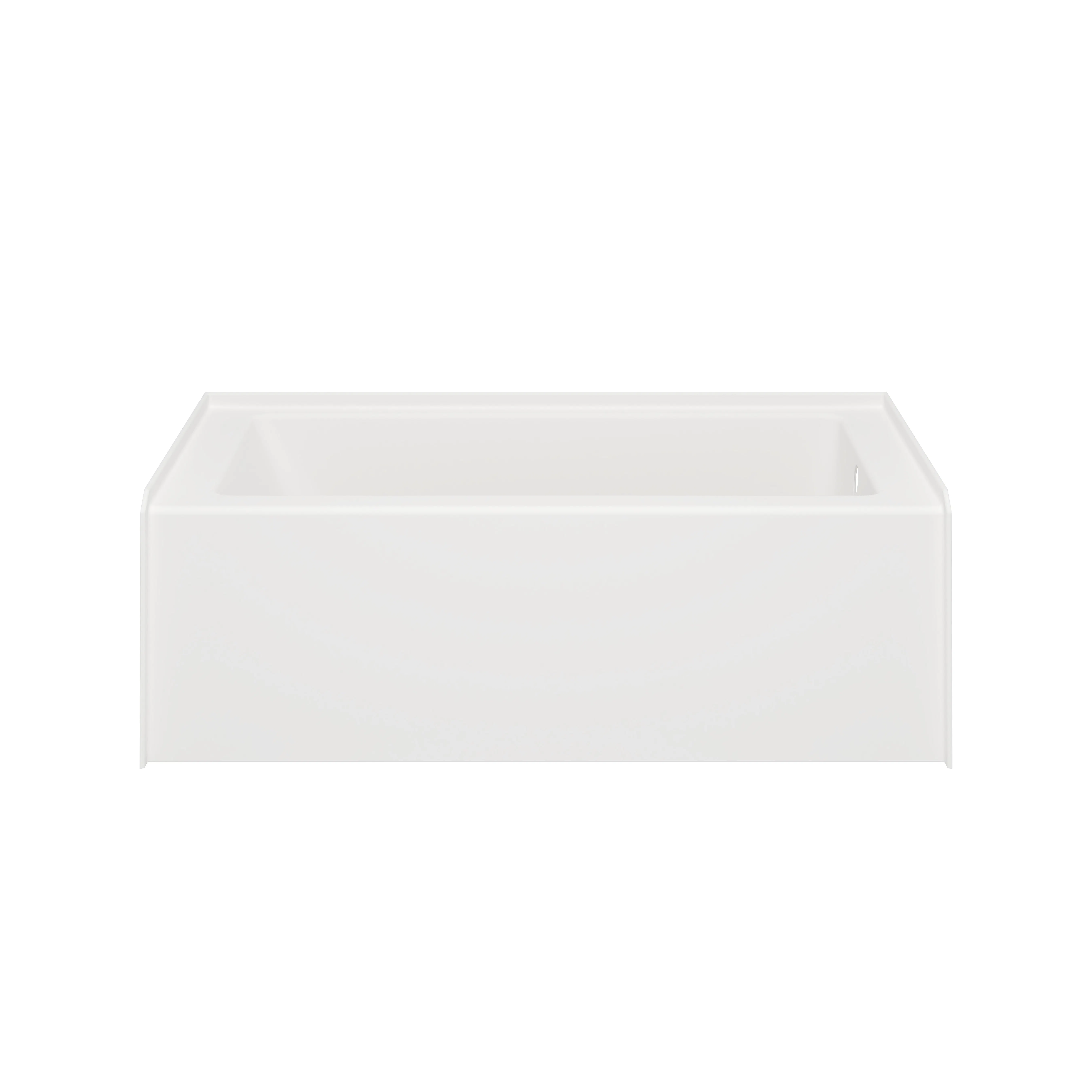 SIGNATURE&reg; Rectangle Flat Front 6030 Skirted Soaking RH White