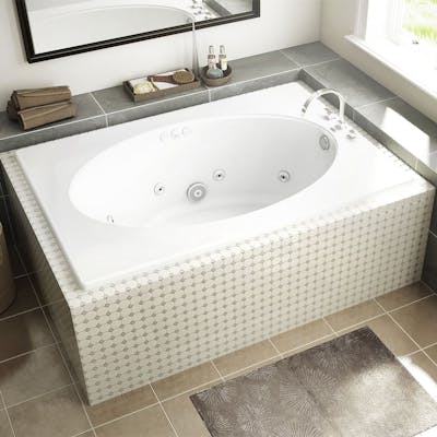 PRIMO® 6042 Oval in Rectangle Drop In Bath