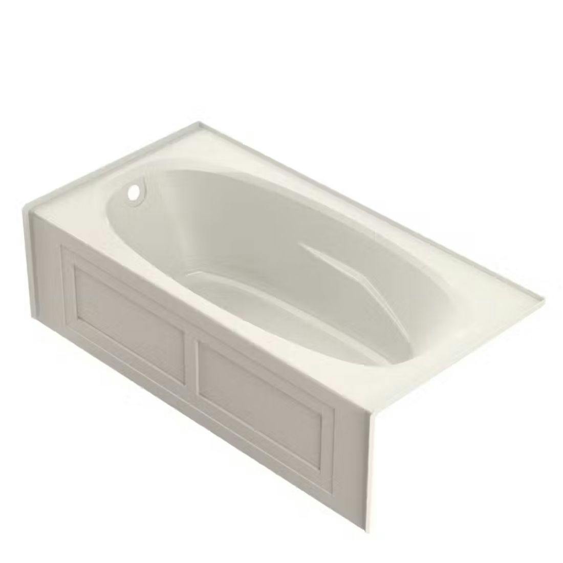 AMIGA® 7236 Skirted Bath LH Oyster